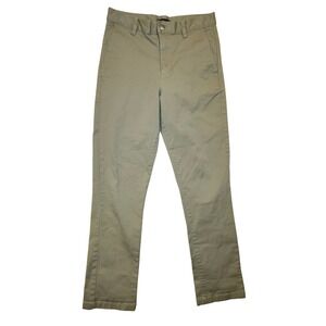RVCA Boys Week-End Fit Chino Pants‎ Khaki Tan Straight Leg Size 29 BC30WDS